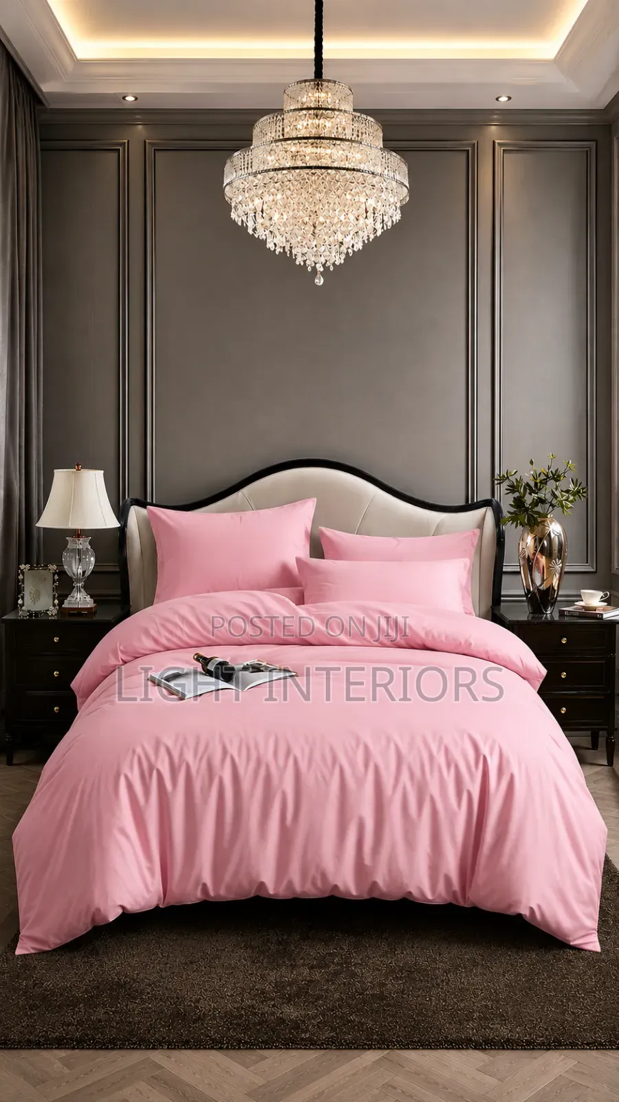  Pure Cotton Plain Duvet Set