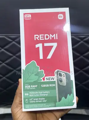 New Xiaomi Redmi 17 128 GB Black