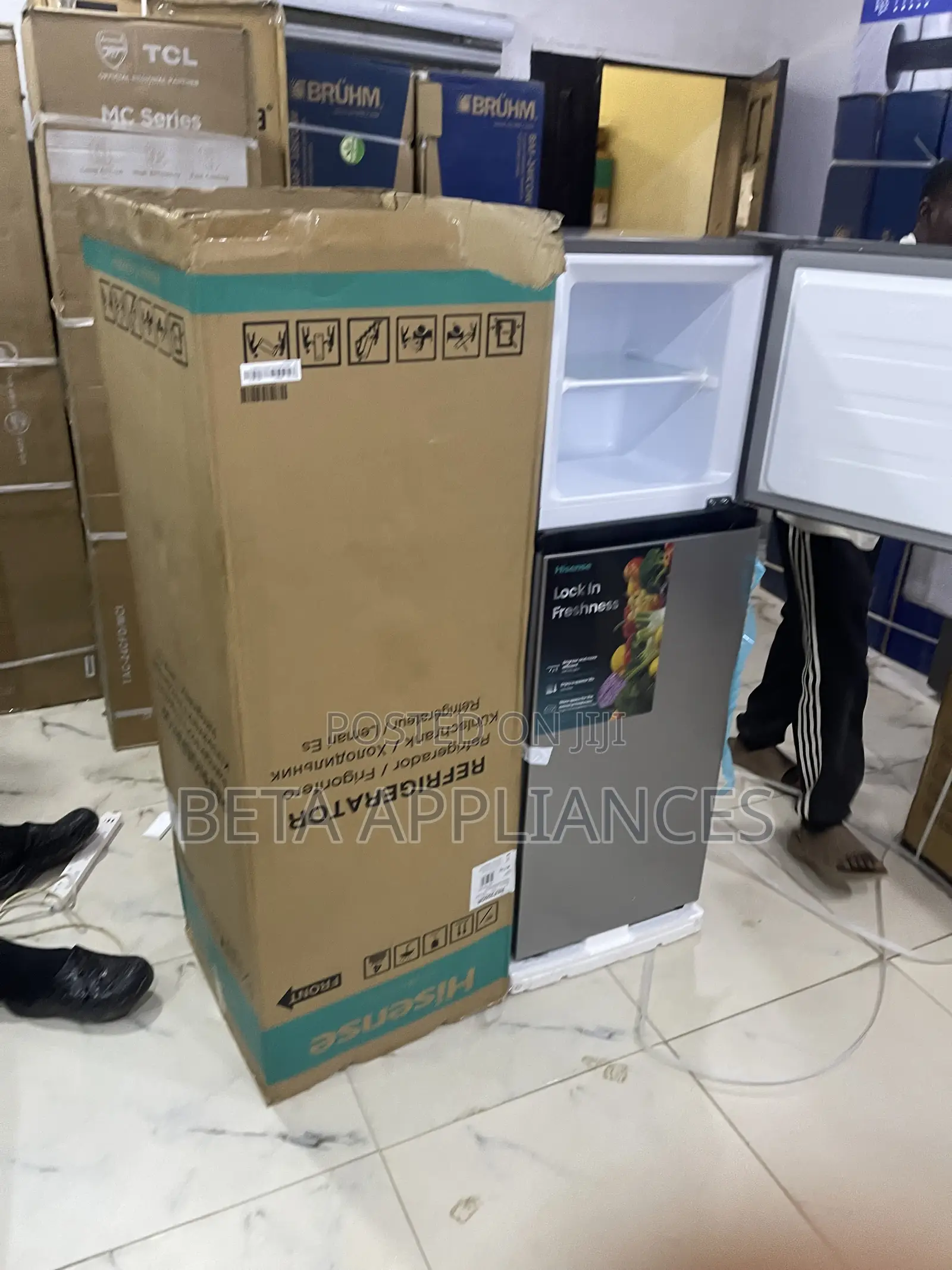 Hisense 200L Fridge – Powerful Cooling, Practical Design