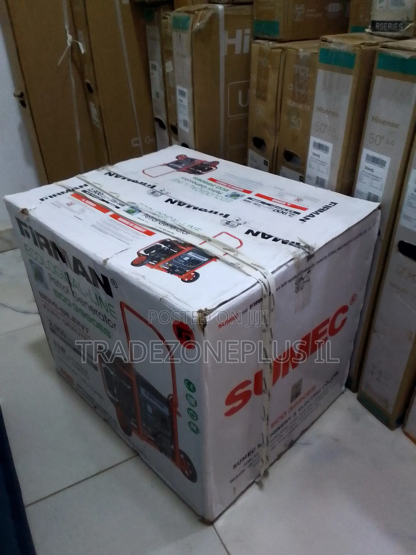 ECO 3990ES Fireman Generator — Built for Everyday Backup Needs