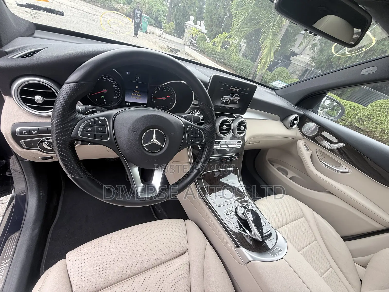 Mercedes-Benz GLC-Class 2017 Blue