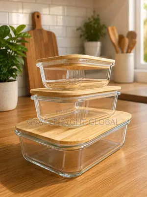 3in1 Glass Storage Bowl With Lid