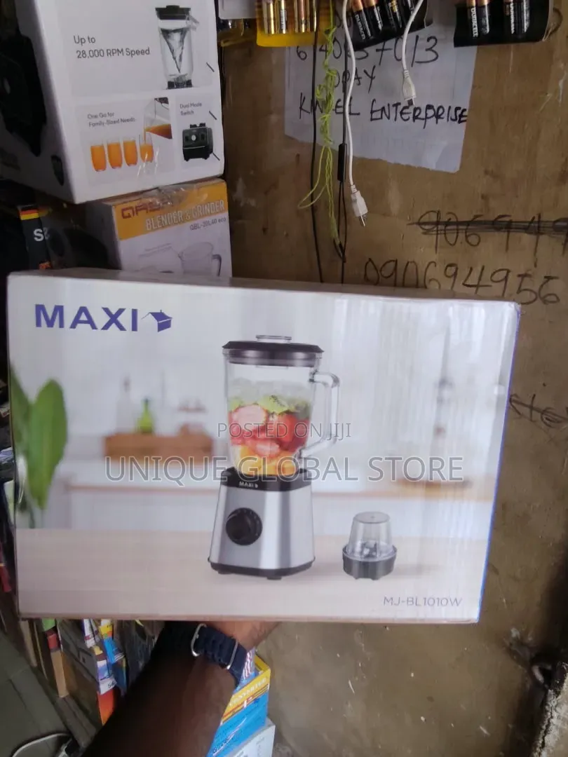Maxi Blender 1000 Watt 1.5 Liter Silver
