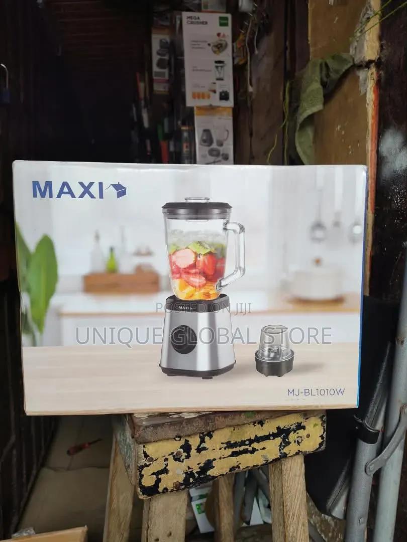 Maxi Blender 1000 Watt 1.5 Liter Silver