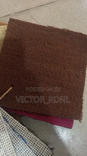 BROWN Wall to Wall Floor Rug