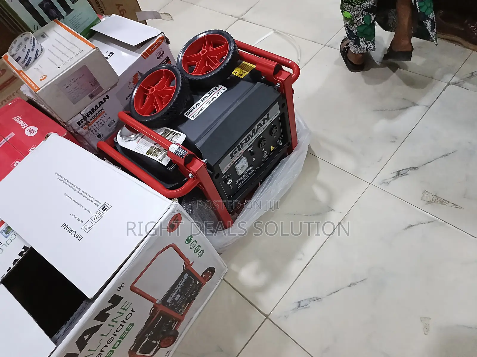 Firman ECO3990ES Generator With Wheels
