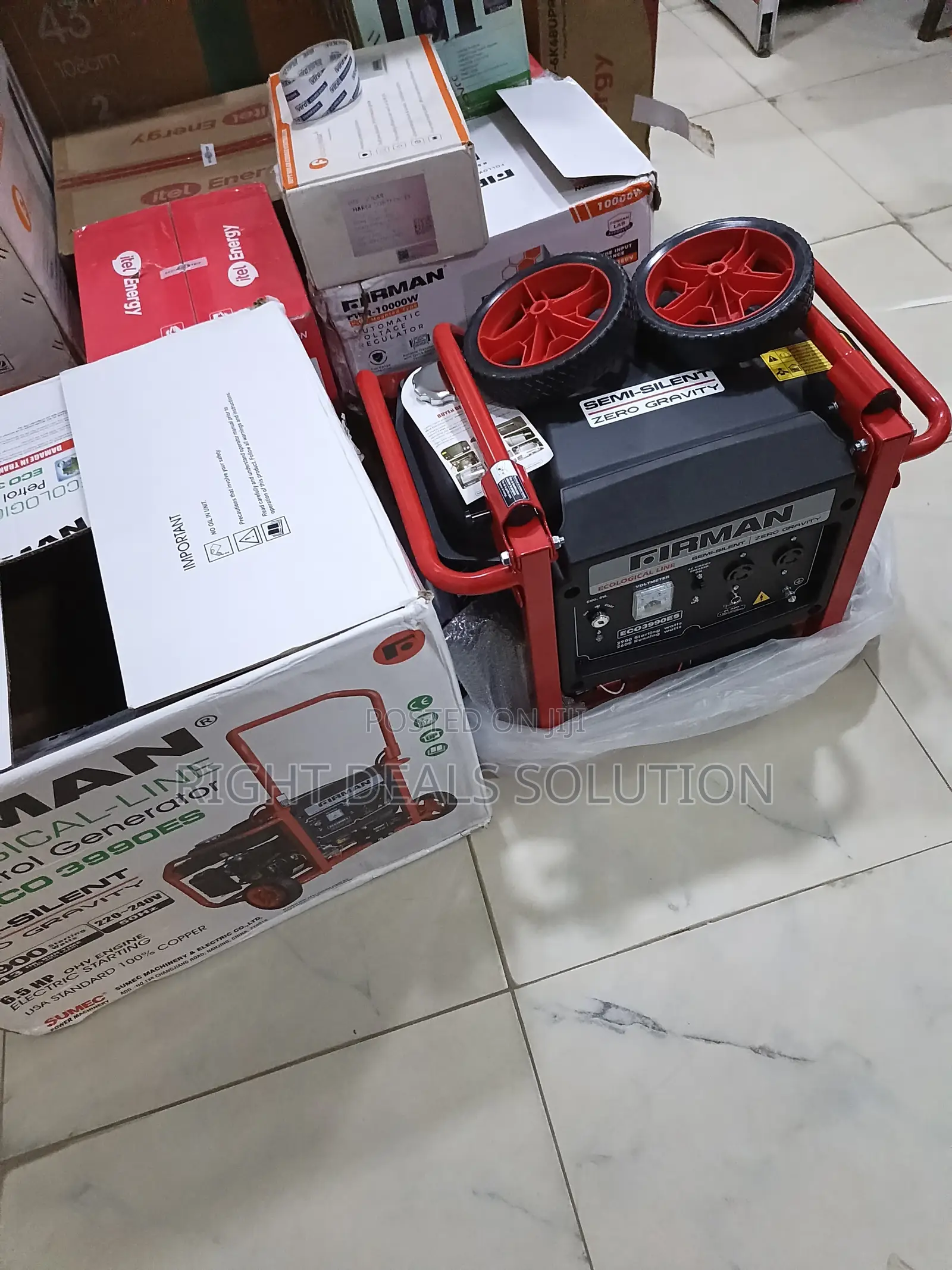Firman ECO3990ES Generator With Wheels
