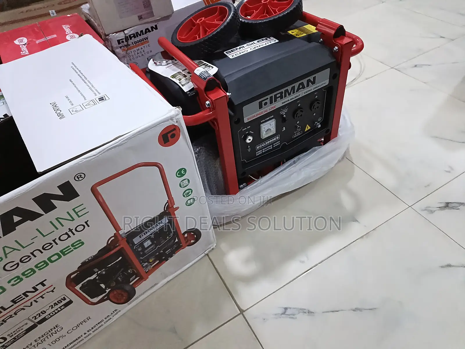 Firman ECO3990ES Generator With Wheels