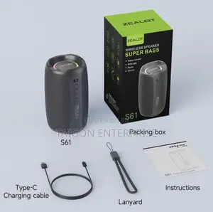 Zealot S61 Super Bass Wireless Bluetooth Speaker