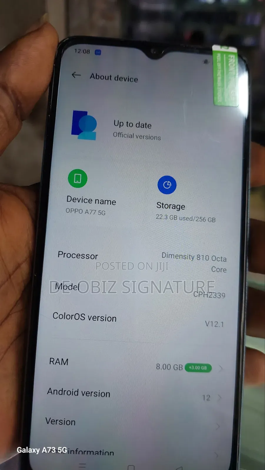 Oppo A77 128 GB Blue