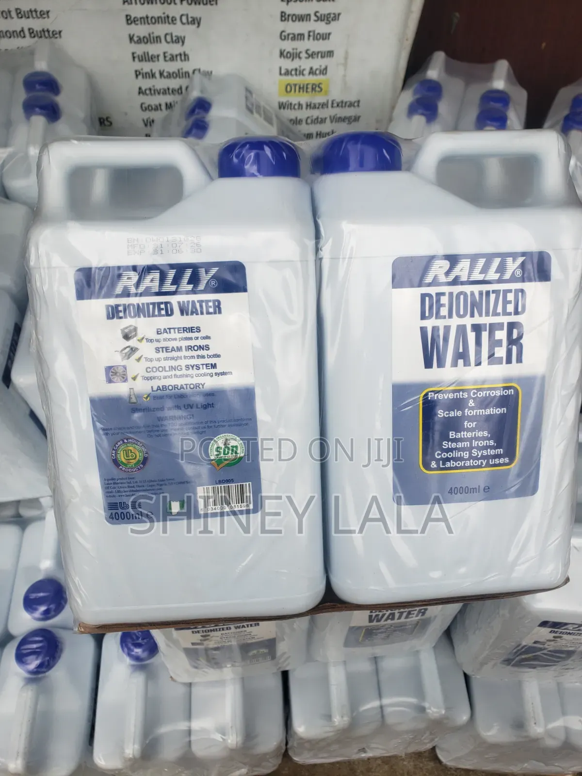 Distilled Water 4pcs in a Pack