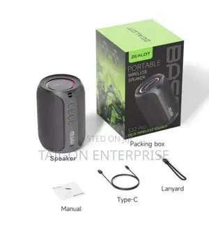 Zealot S32pro Super Bass Wireless Portable Bluetooth Speaker