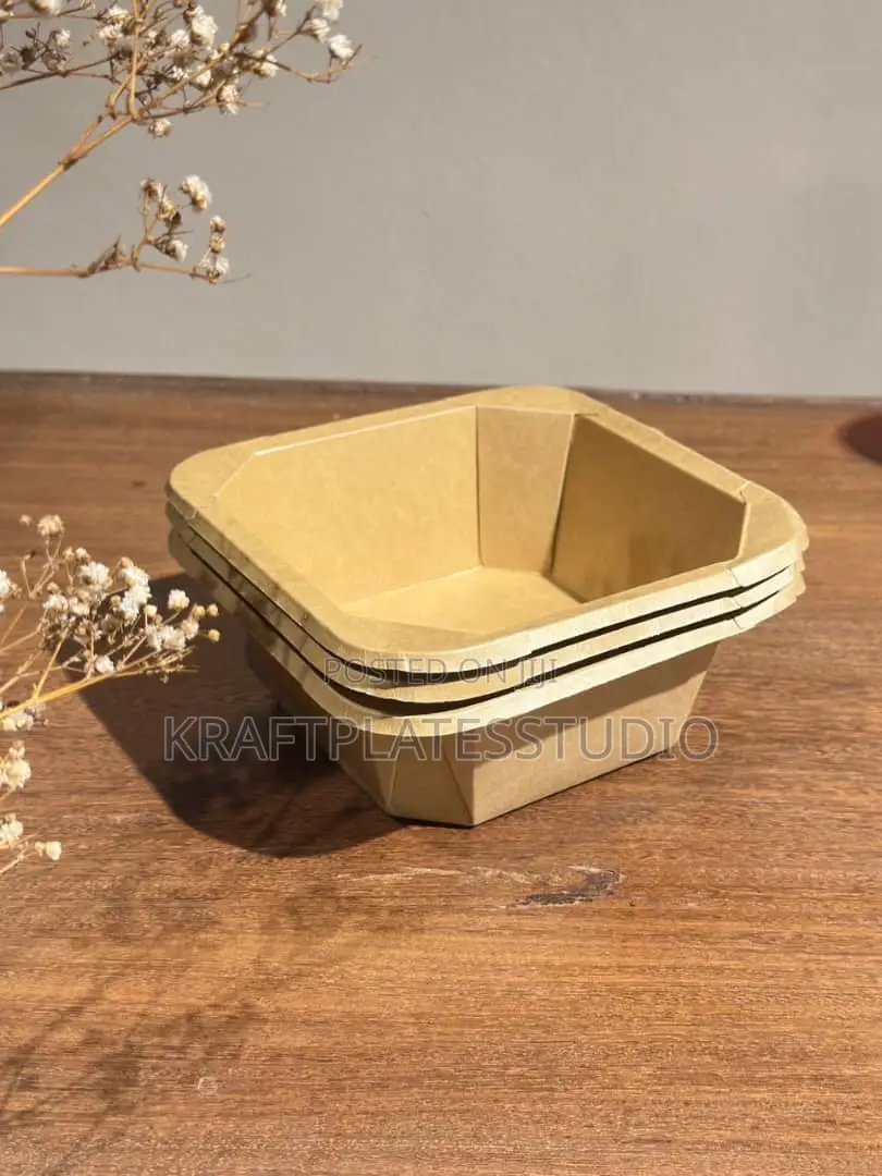 Square Paper Bowls