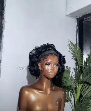 Human Hair Band Wig