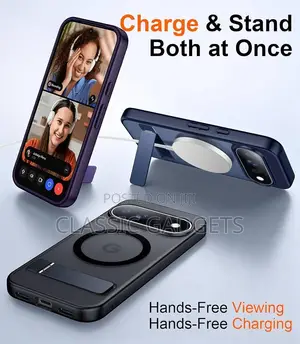 Magnetic Back Case With Kickstand Stand for Good Pixel 11 and 11 Pro