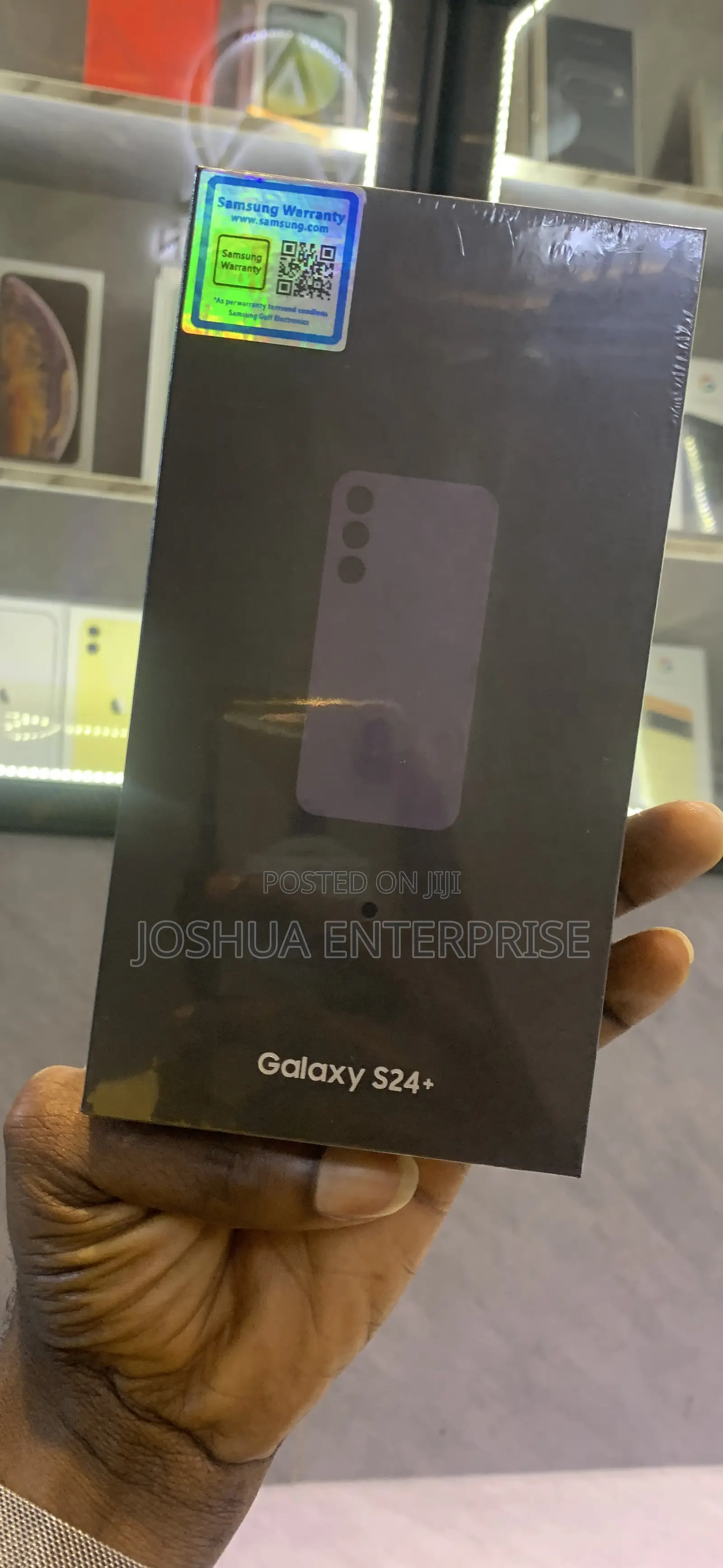 New Samsung Galaxy S24 Plus 256 GB Black