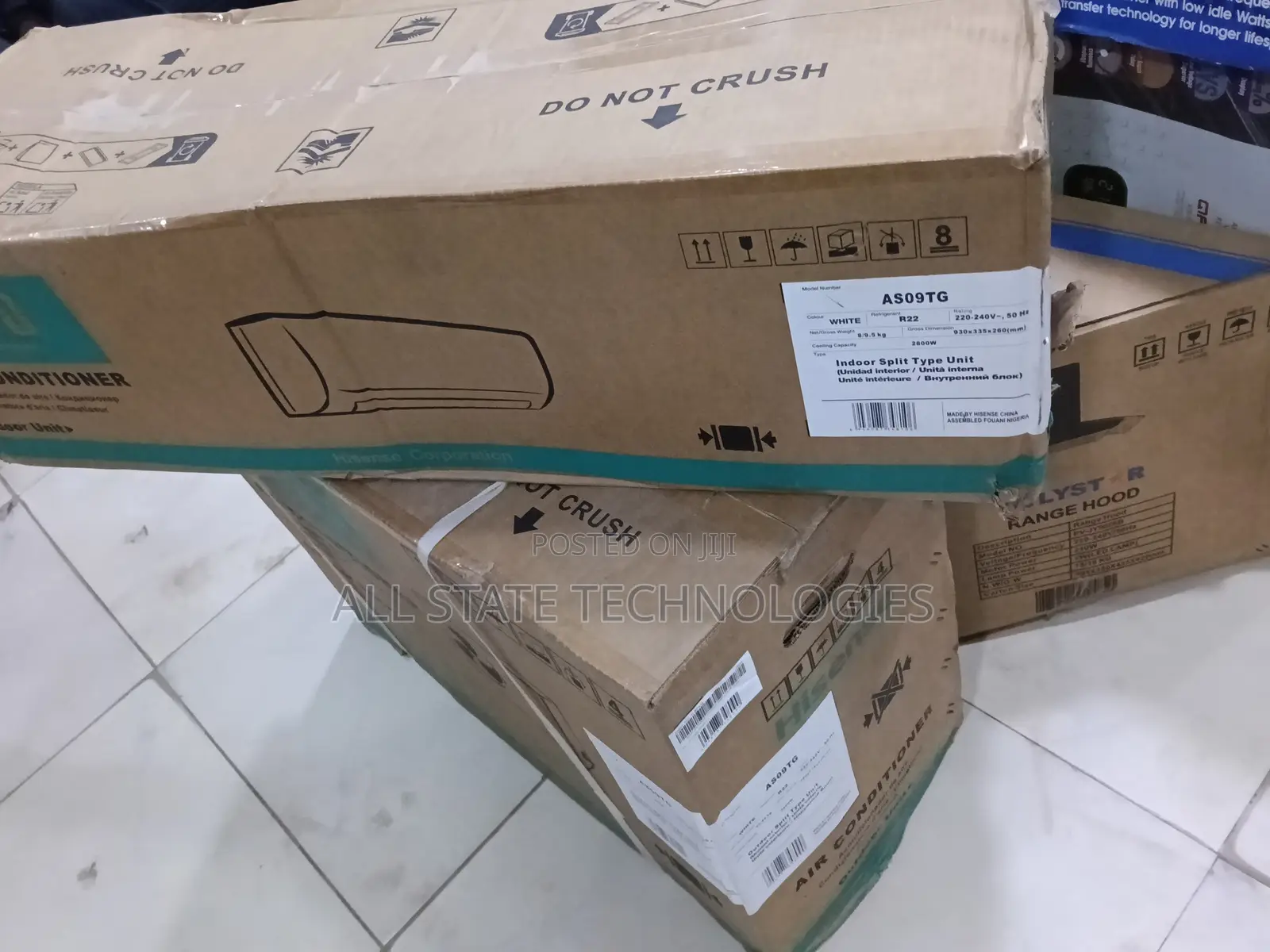 Hisense As09tg 1hp Residential Split AC