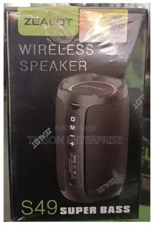 Zealot S49 Super Bass Portable Bluetooth Speaker