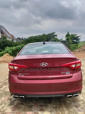 Hyundai Sonata 2016 Red