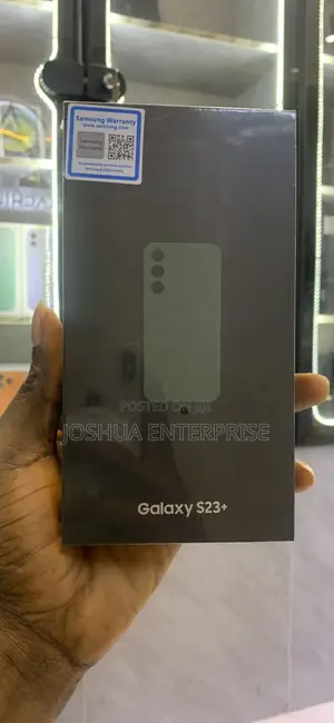 New Samsung Galaxy S23 Plus 256 GB Black