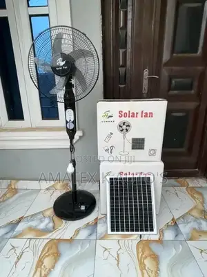 Solar Standing Fan