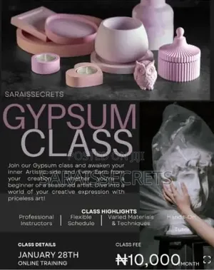 Gypsum Art Training