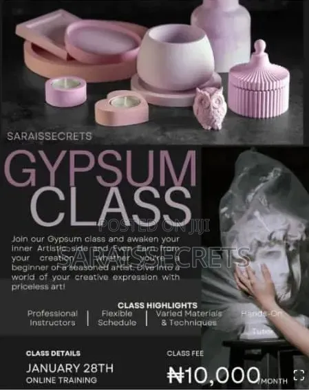 Gypsum Art Training