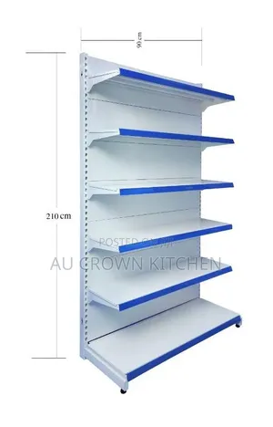 Single Supermarket Shelf