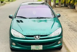 Peugeot 206 2006 Green
