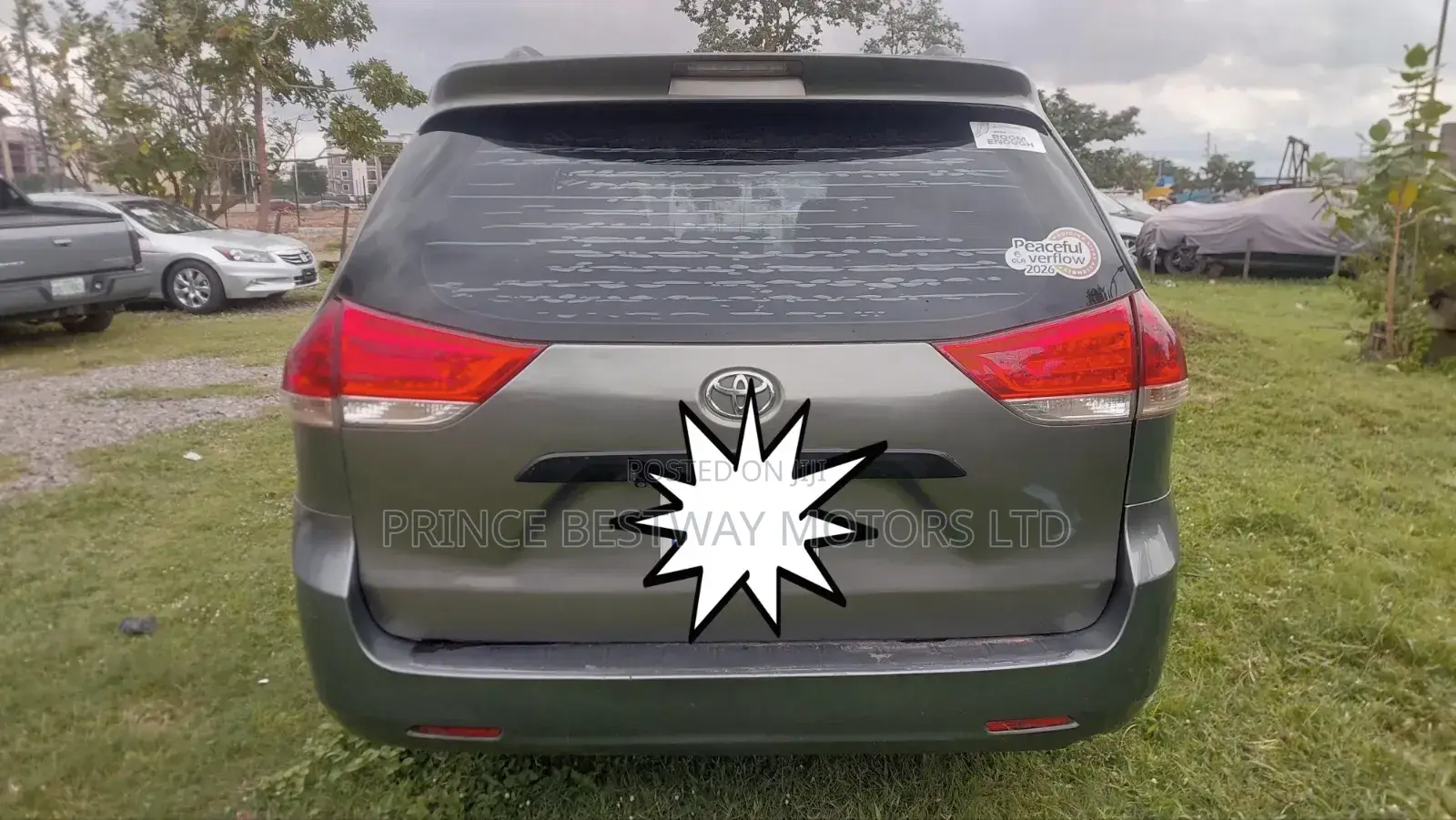 Toyota Sienna 2012 Gray