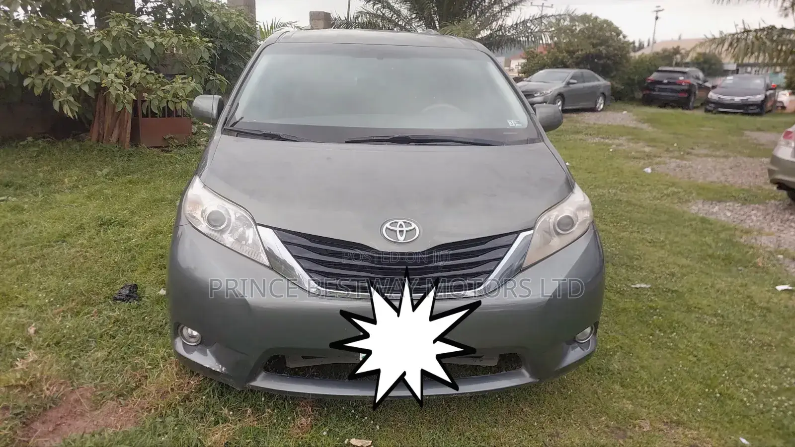 Toyota Sienna 2012 Gray
