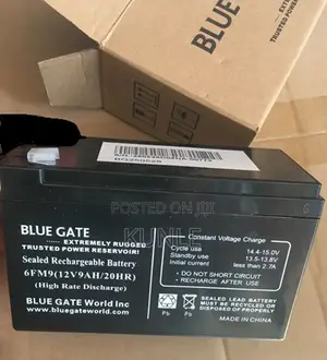 Bluegate 12v/9ah Battery