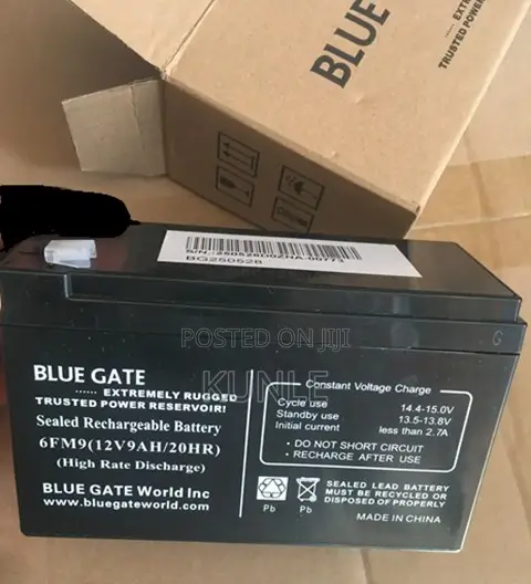 Bluegate 12v/9ah Battery