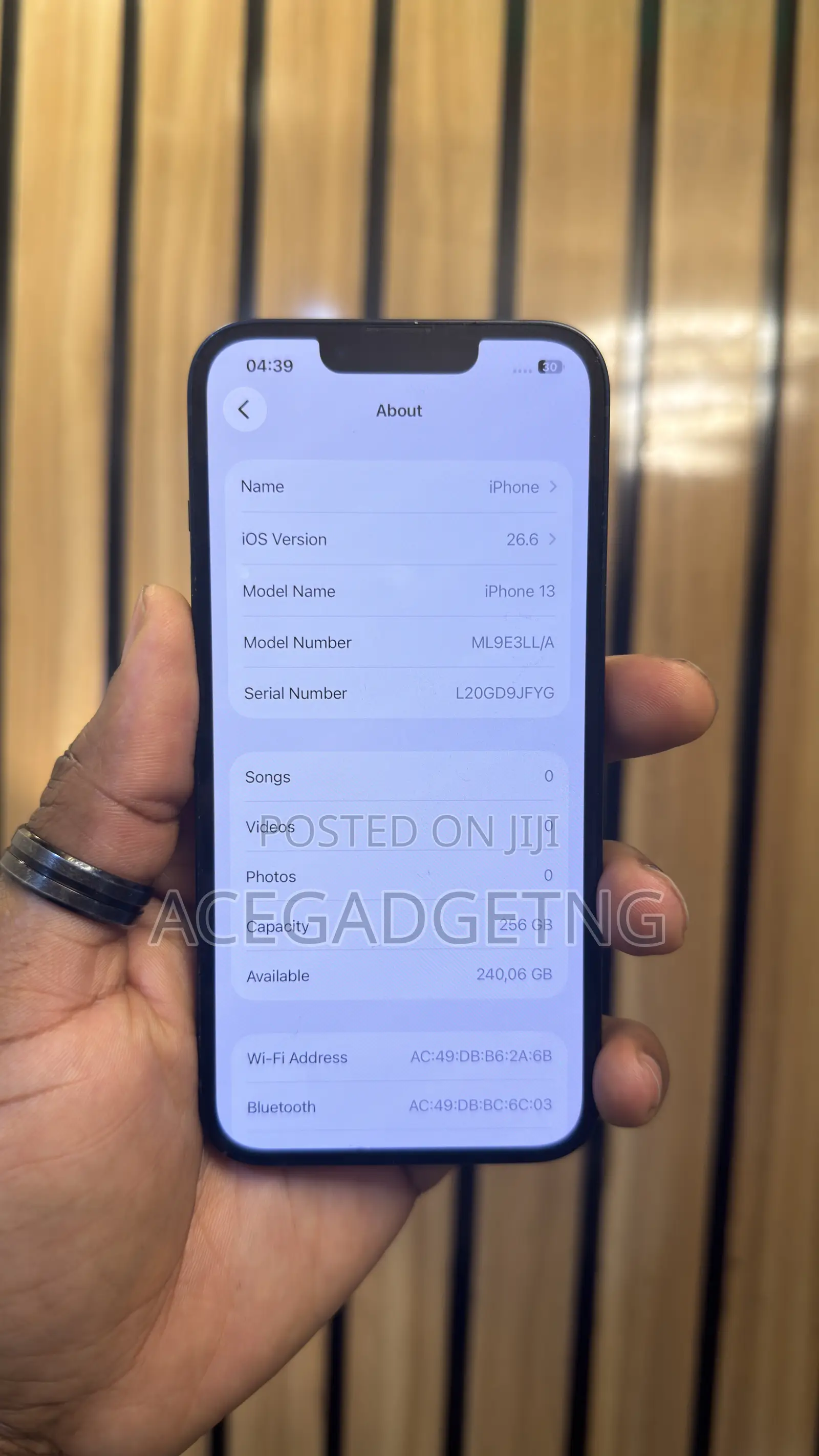 Apple iPhone 13 256 GB Black