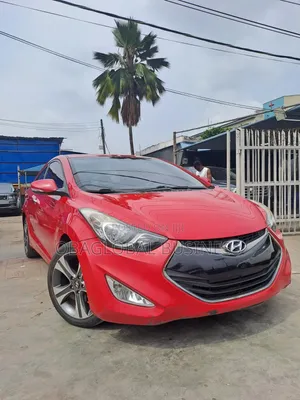 Hyundai Elantra 2013 Red