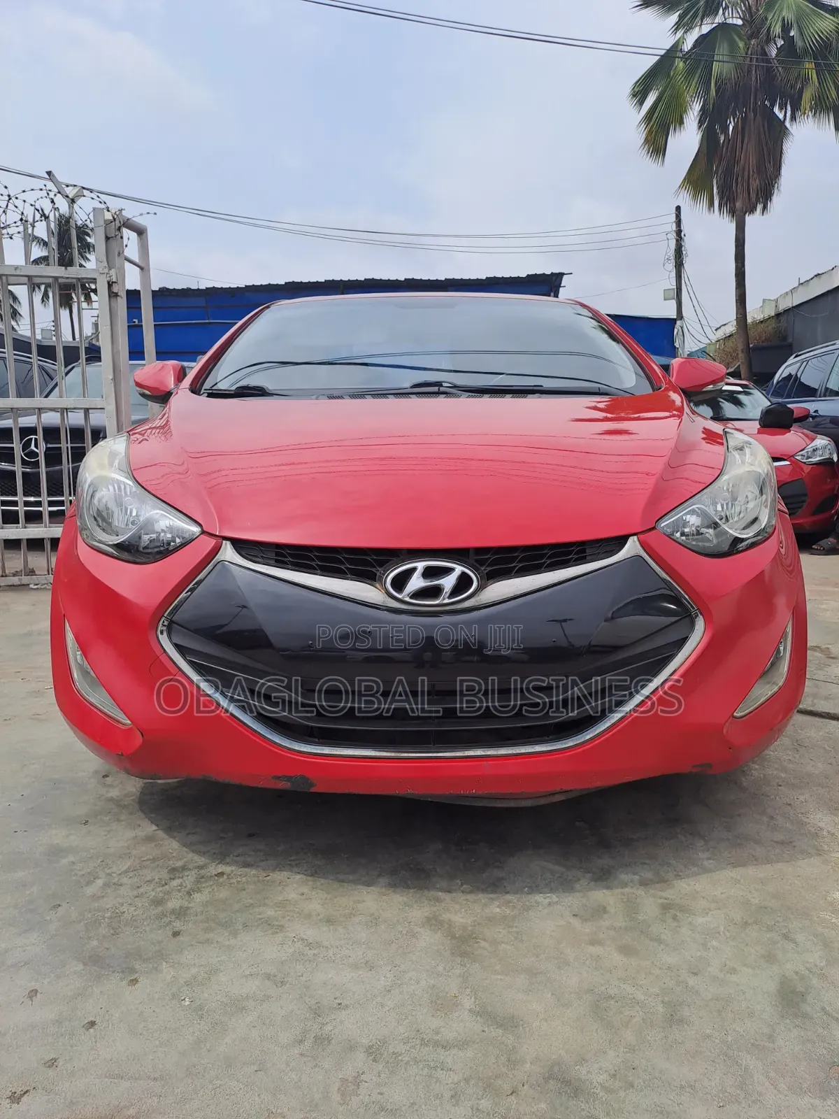 Hyundai Elantra 2013 Red