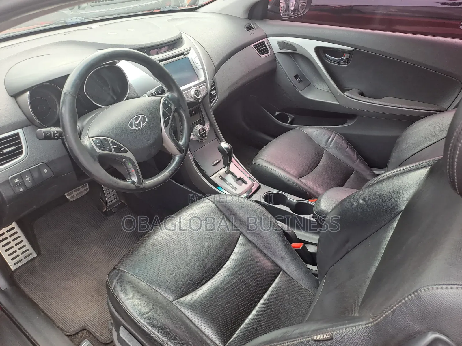 Hyundai Elantra 2013 Red