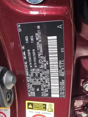 Toyota Highlander Limited 4dr SUV (3.5L 6cyl 6A) 2015 Red