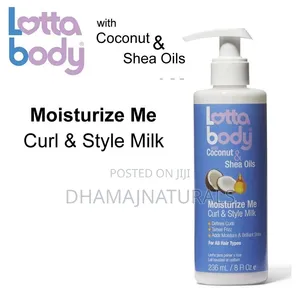Lotta Body Miracle Creme Coconut Oil Curl Style Milk Defines Curls