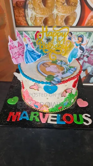 Size 9 Pan 3 Layers Birthday Cake