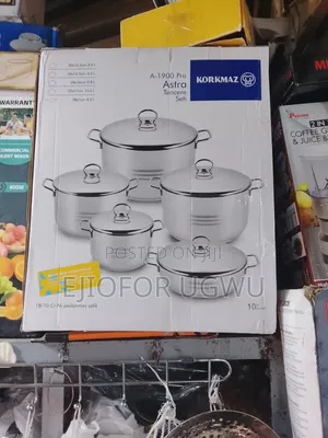 5 Set of Stainless Steel Cooking Pot