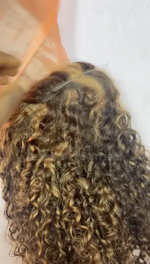 Human Hair Piano Pixie Wig
