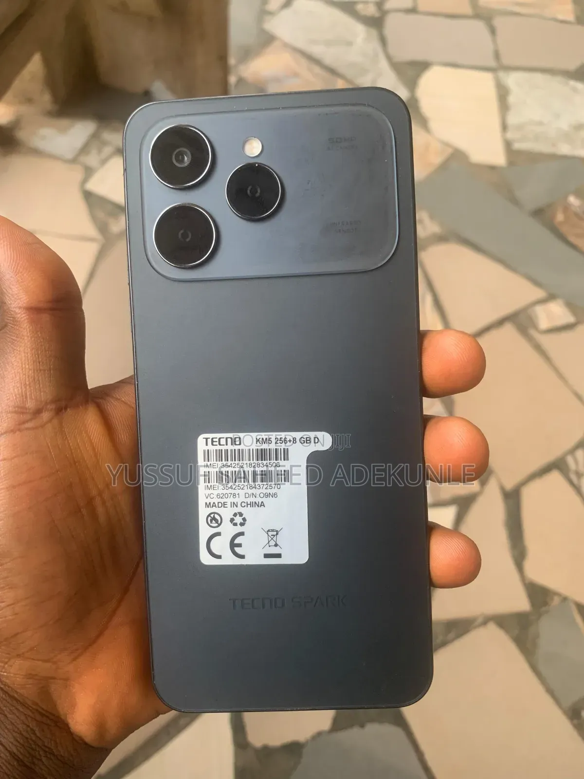 Tecno Spark 40 256 GB Black