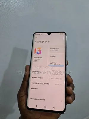 Xiaomi Mi Note 10 Lite 128 GB White