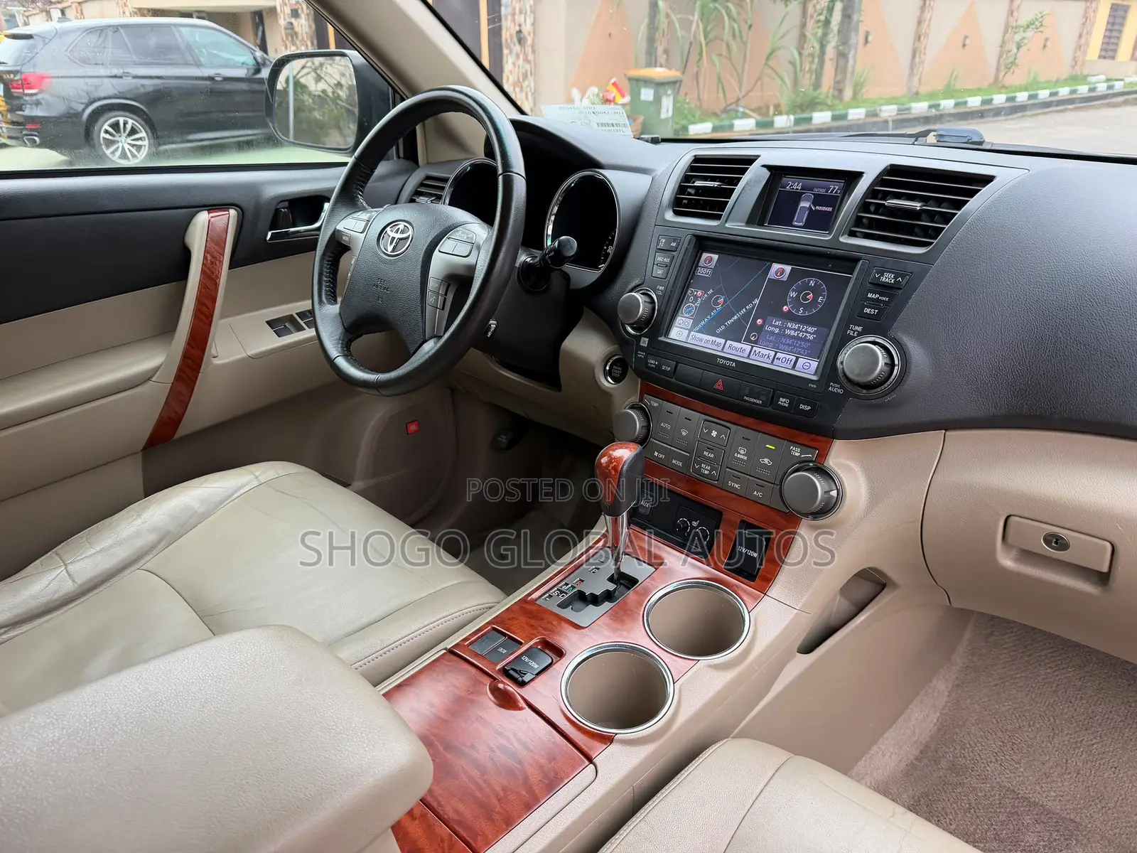 Toyota Highlander Limited 2008 Black