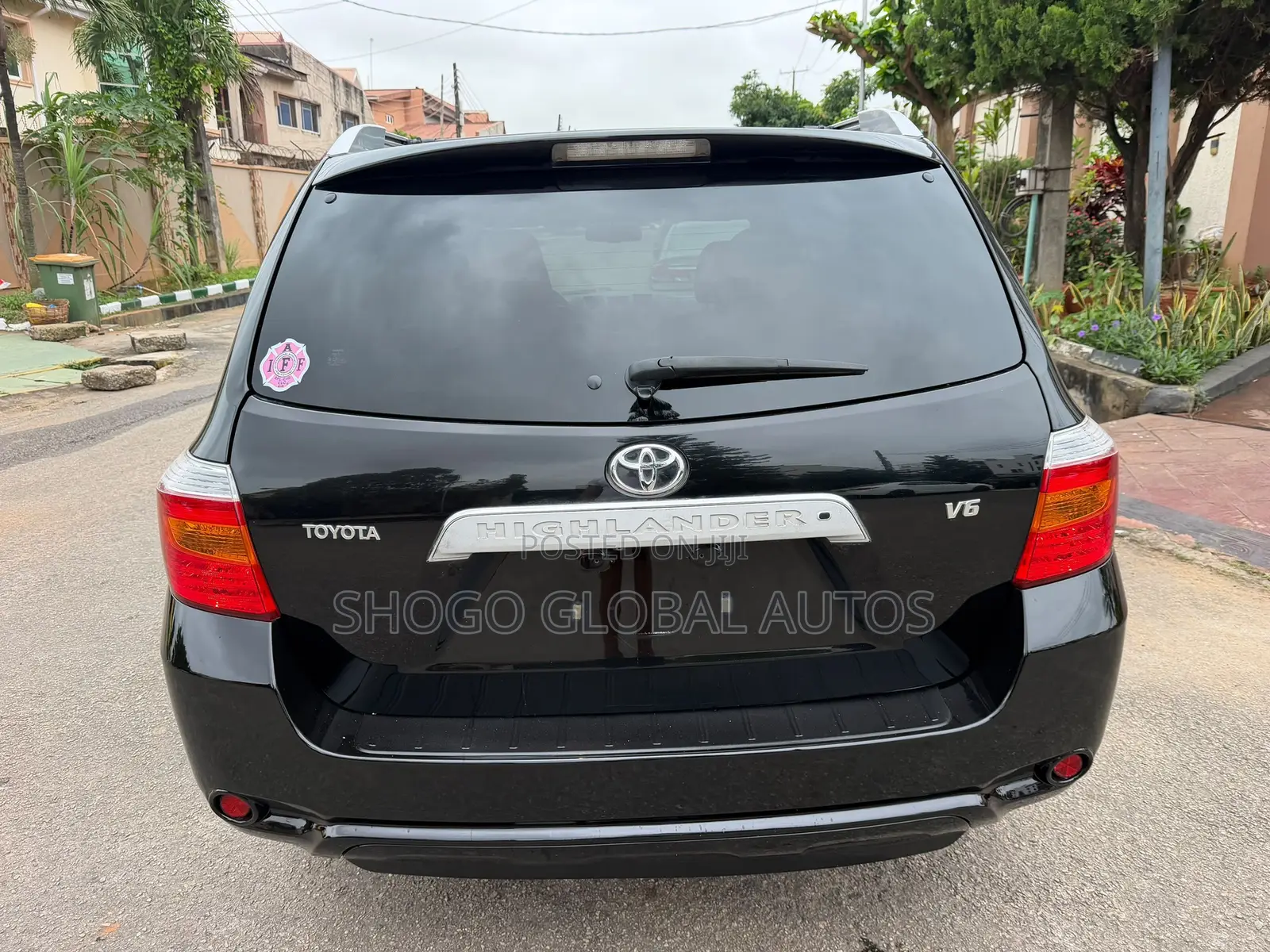 Toyota Highlander Limited 2008 Black