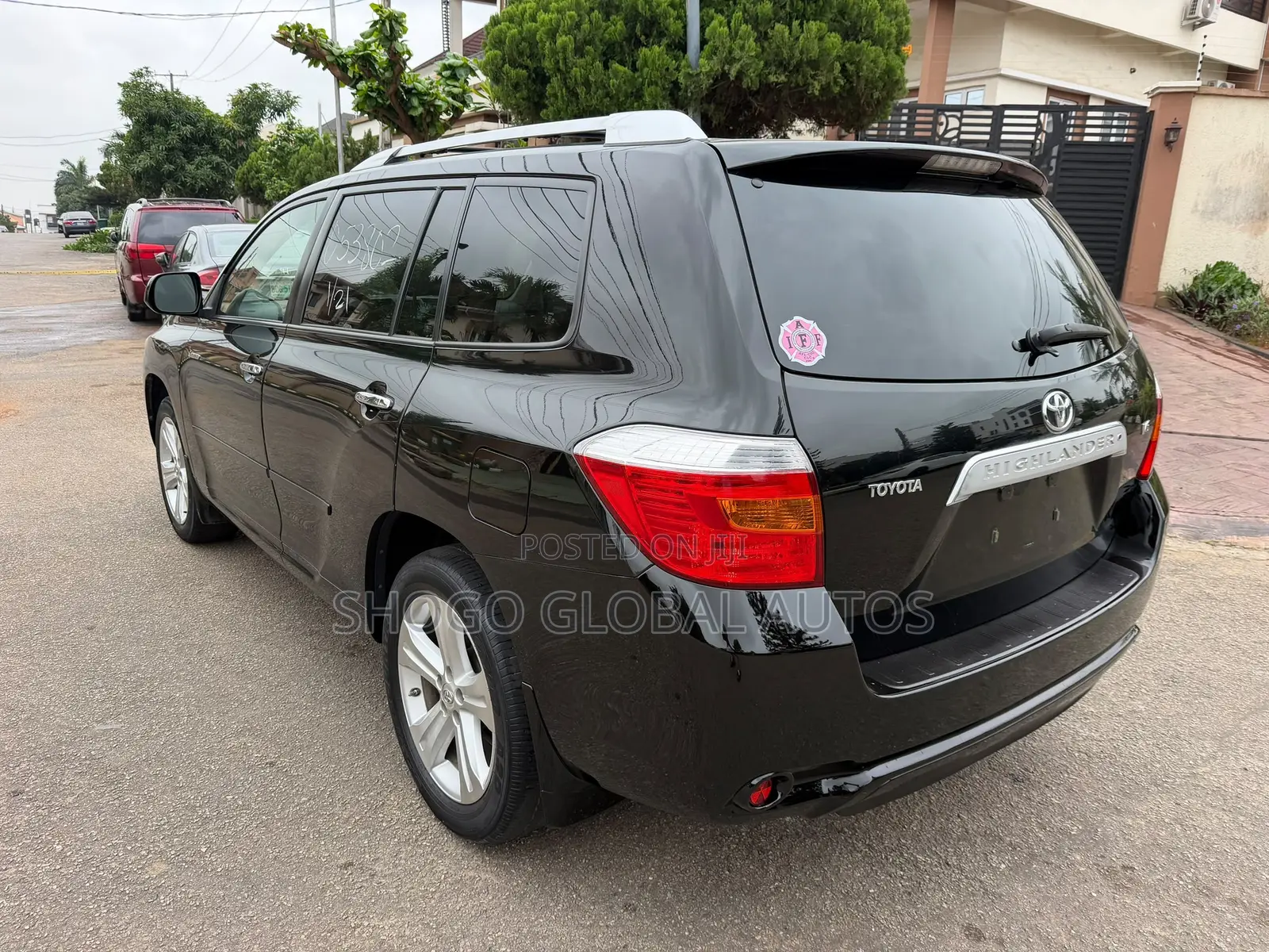 Toyota Highlander Limited 2008 Black