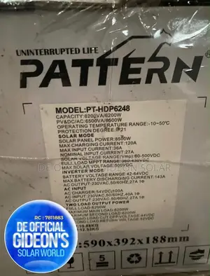Pattern 6.2kw Hybrid Inverter