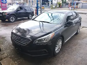 Hyundai Sonata Limited 2.0T 4dr Sedan (2.0L 4cyl Turbo 6A) 2015 Black
