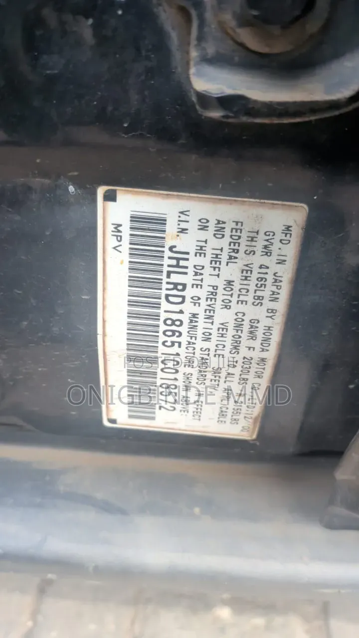 Honda CR-V 1999 Black